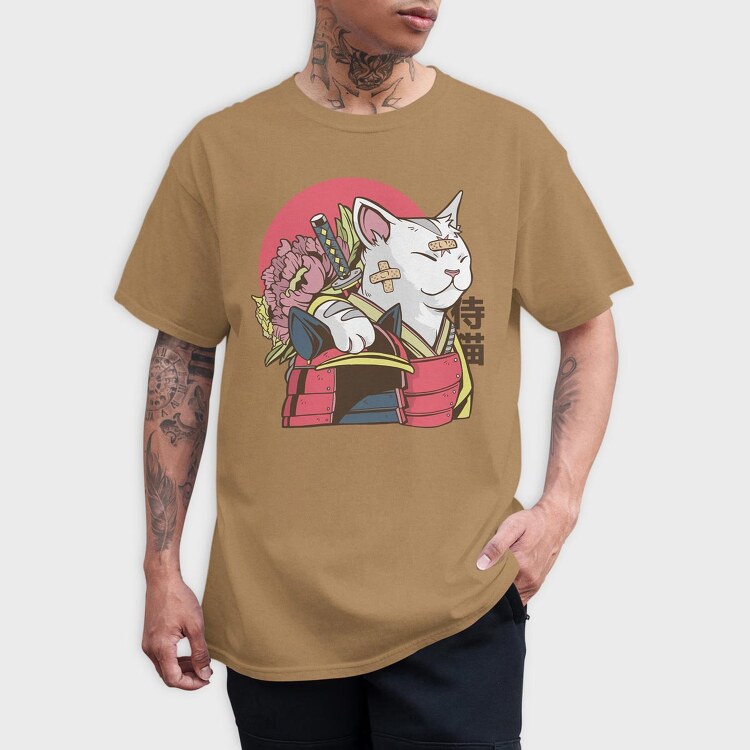 Mugshot Cat, Unisex Men's T-Shirt