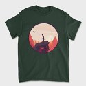 Alien Big Foot, Unisex Men's T-Shirt