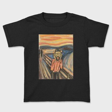 Hipster Scream, Kids' T-Shirt