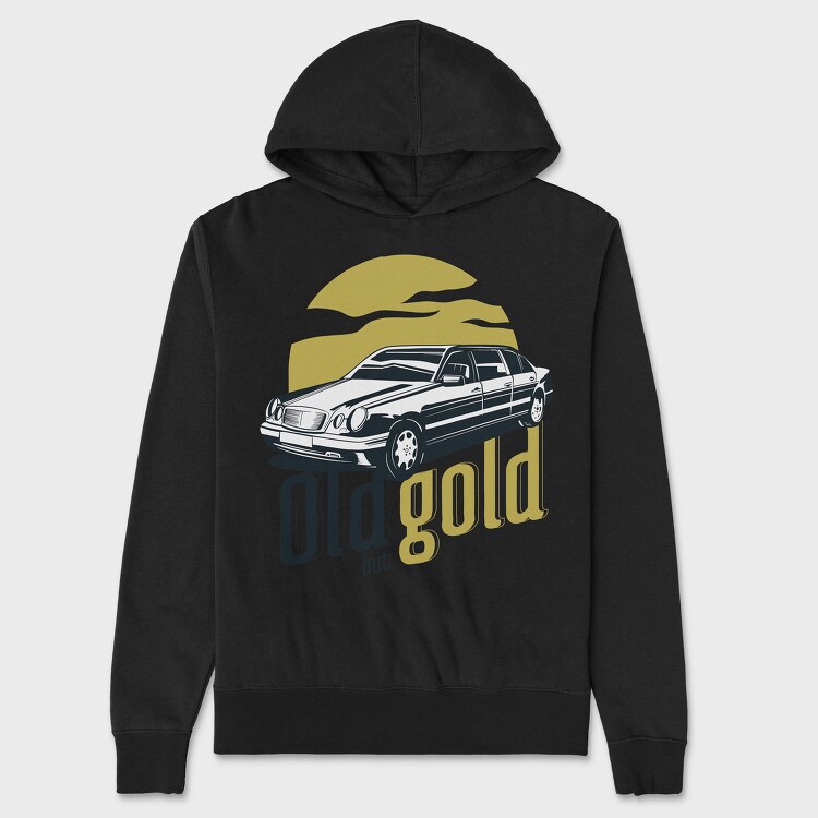 Car Old But Gold, Unisex Men's Hoodie