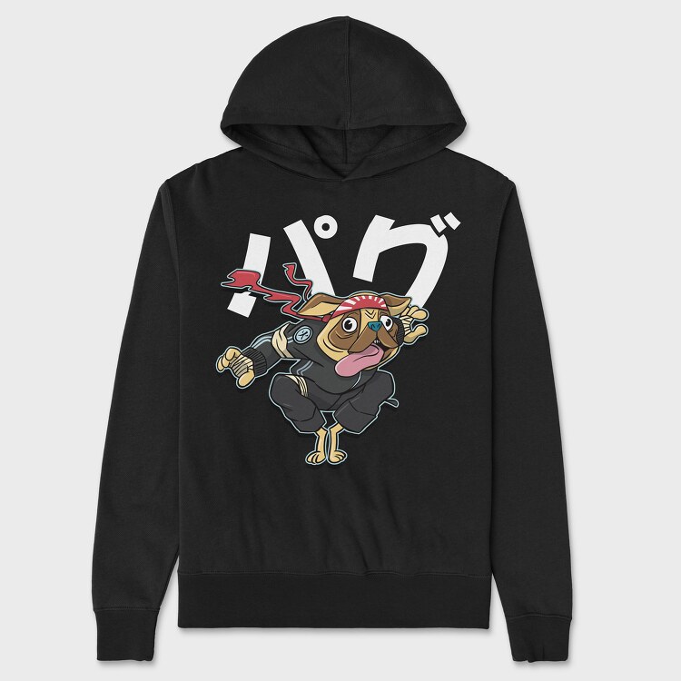 Pug 2, Унисекс Мъжко Суичър