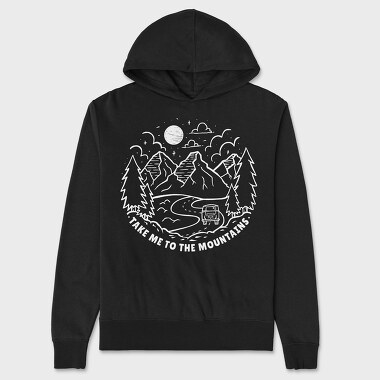 Mountains Rute, Unisex Men's Hoodie