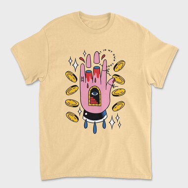 Bad Hand, Unisex Men's T-Shirt