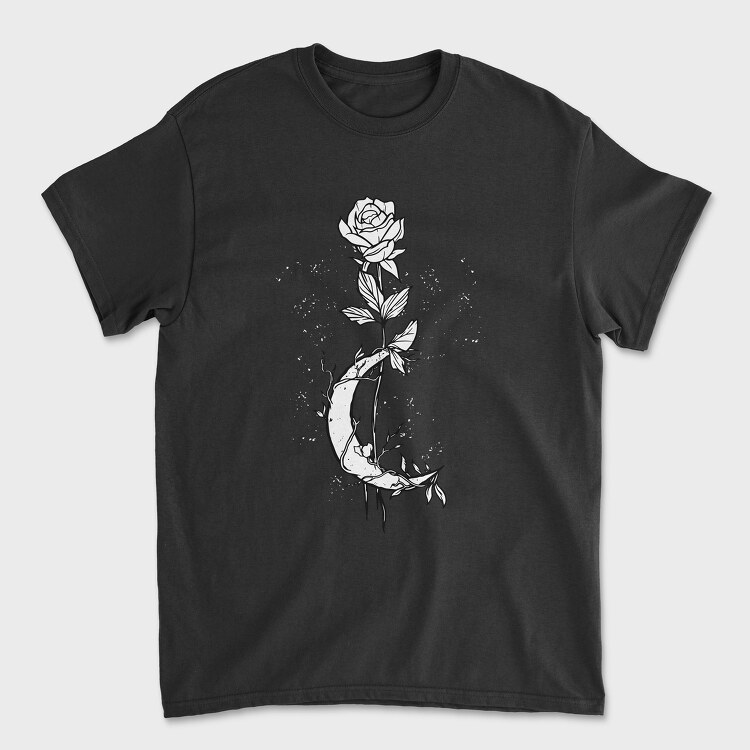 Moon Rose, Унисекс Мъжка Тениска