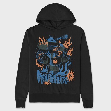 Robot Invasion 05, Unisex Men's Hoodie