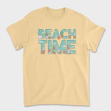Beach Time, Unisex Men's T-Shirt