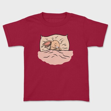 Bunny Sleeping, Kids' T-Shirt