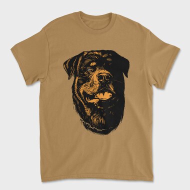 Унисекс Мъжка Тениска, Rottweiller