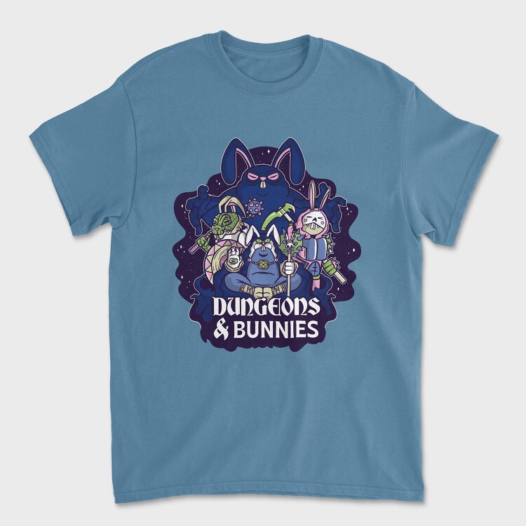 Dungeons And Rabbits, Unisex Men's T-Shirt