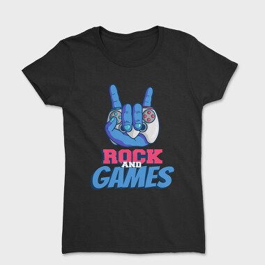 Rock And Games, Women's T-Shirt