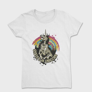 Skeleton Unicorn, Дамска Тениска