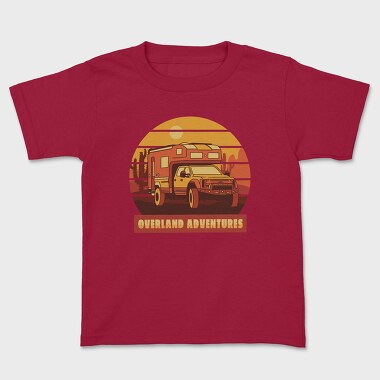 Overland Adventures, Kids' T-Shirt