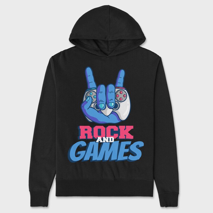 Rock And Games, Унисекс Мъжко Суичър
