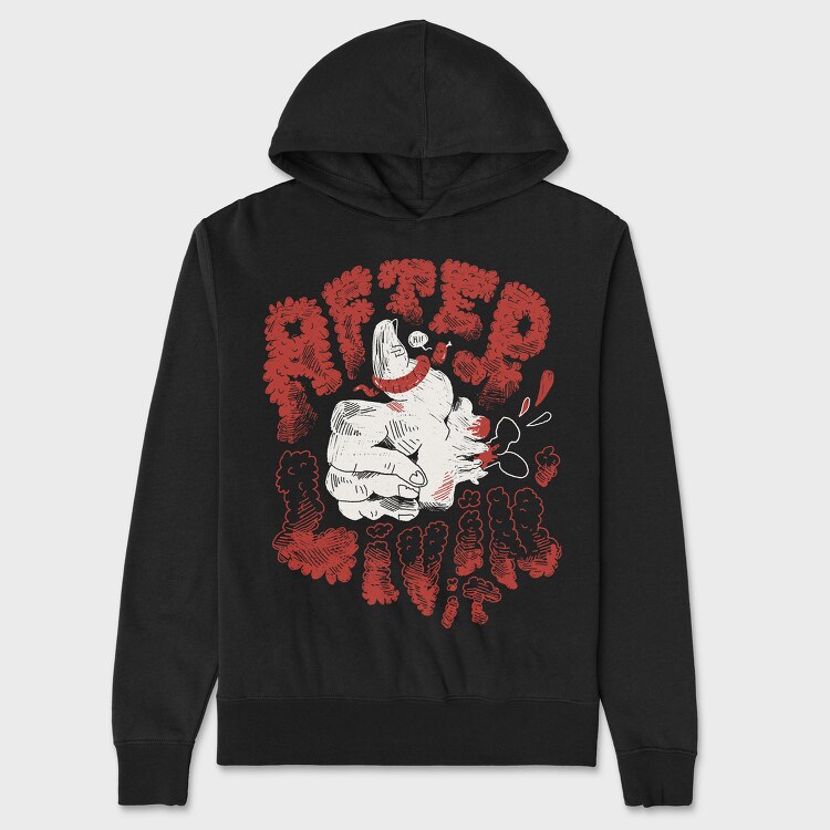 Funny Afterlife 03, Unisex Men's Hoodie