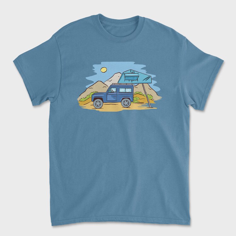 Offroad Camping, Unisex Men's T-Shirt