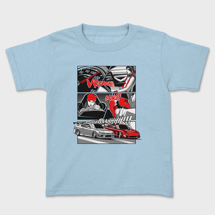 Cartoon Tractor, Kids' T-Shirt