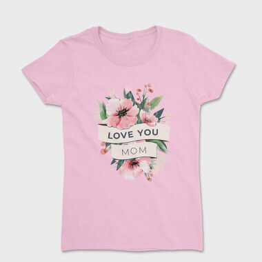 Watercolor Flowers Mother 2, Women's T-Shirt