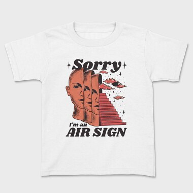 Air Sign, Kids' T-Shirt
