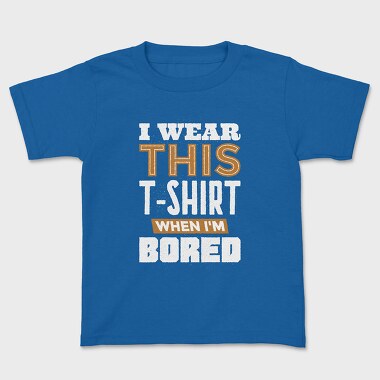 Bored, Kids' T-Shirt