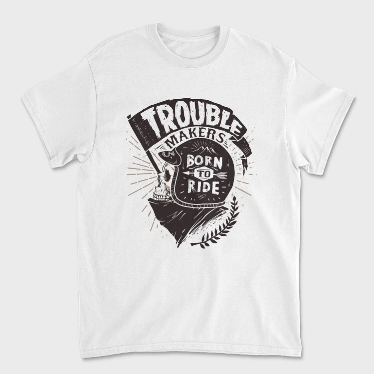 Born to ride, Unisex Men's T-Shirt