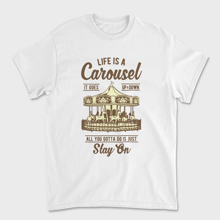 Carousel, Unisex Men's T-Shirt