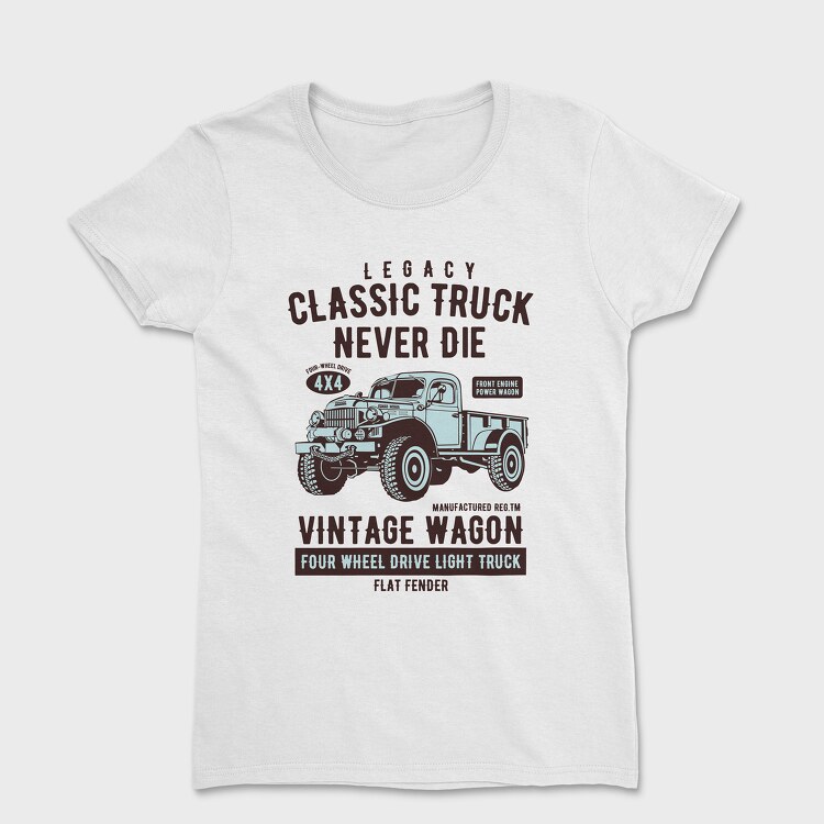 Classic Truck, Women's T-Shirt