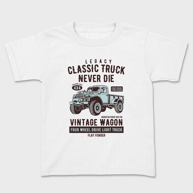 Classic Truck, Kids' T-Shirt