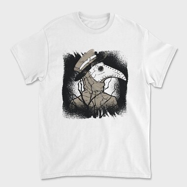 Dark Plague Doctor, Unisex Men's T-Shirt