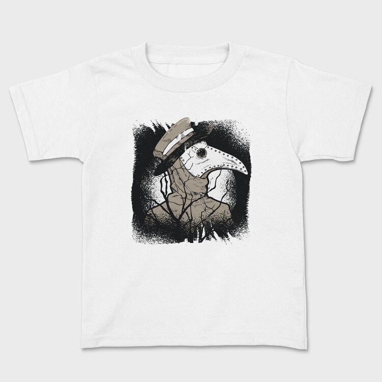 Dark Plague Doctor, Kids' T-Shirt