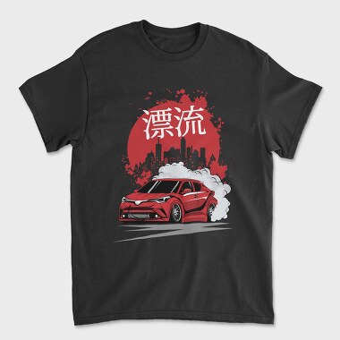 Унисекс Мъжка Тениска, Drift Tokyo