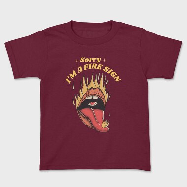 Fire Sign, Kids' T-Shirt