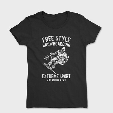Free Style Snowboarding, Women's T-Shirt