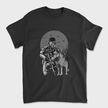 Gasmask, Unisex Men's T-Shirt