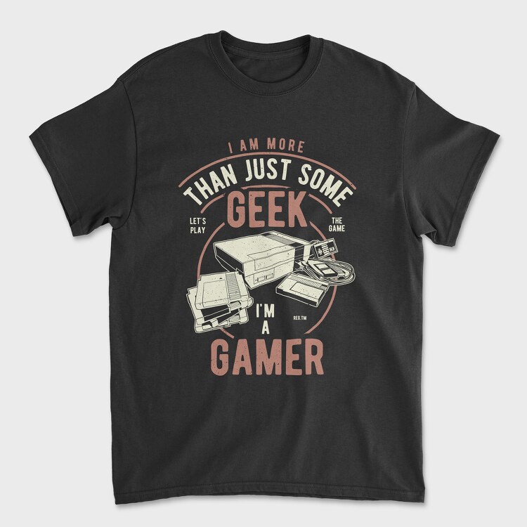 Geek Gamer, Unisex Men's T-Shirt