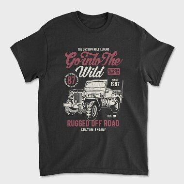 Go Into The Wild, Unisex Men's T-Shirt