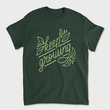 Keep Growing, Unisex Men's T-Shirt