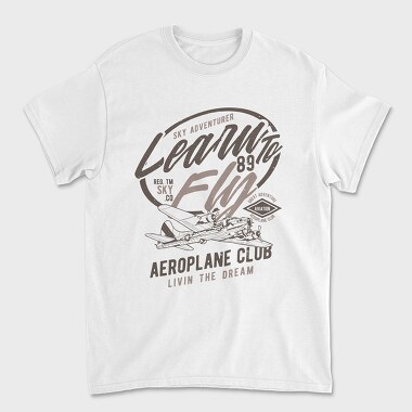 Learn To Fly, Unisex Men's T-Shirt