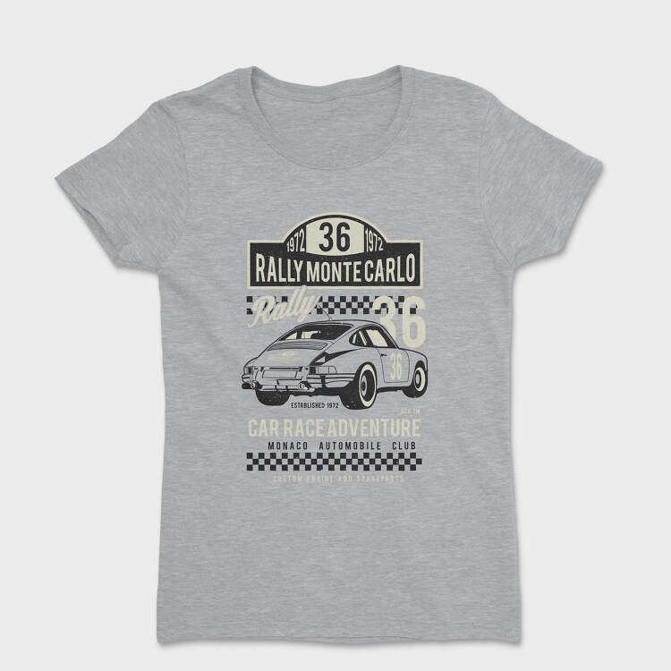 Rally Monte Carlo, Women's T-Shirt
