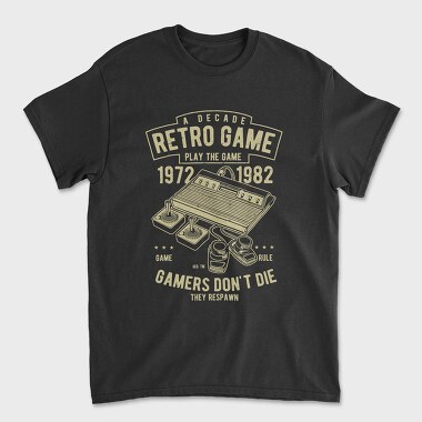 Retro Game, Unisex Men's T-Shirt