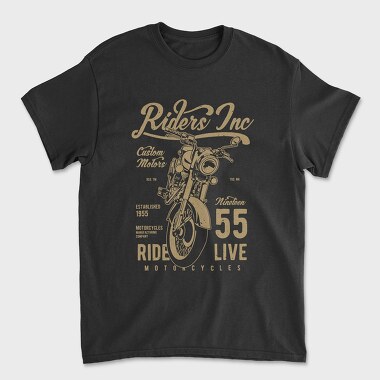 Unisex Men's T-Shirt, Riders