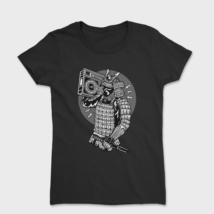 Samurai Boombox, Women's T-Shirt