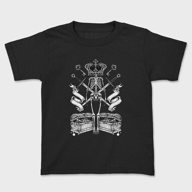 Skeleton King, Kids' T-Shirt