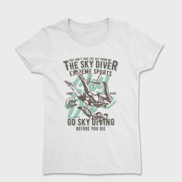Sky Diver, Women's T-Shirt