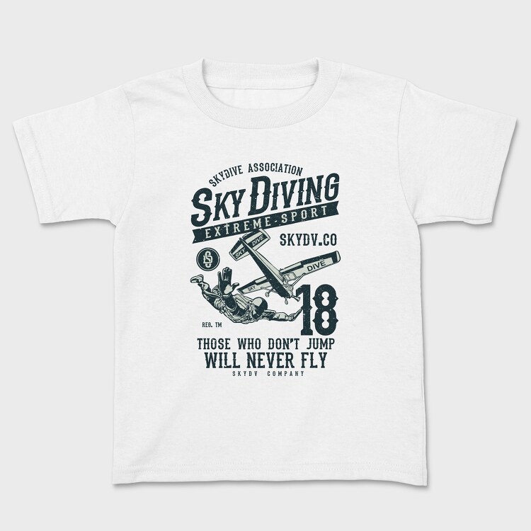 Sky Diving, Детска Тениска