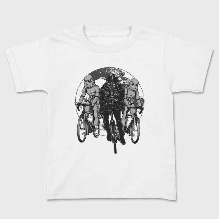 Kids' T-Shirt, Star Bikers