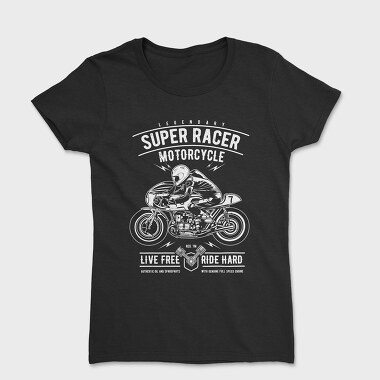 Super Racer Motorcycle, Women's T-Shirt