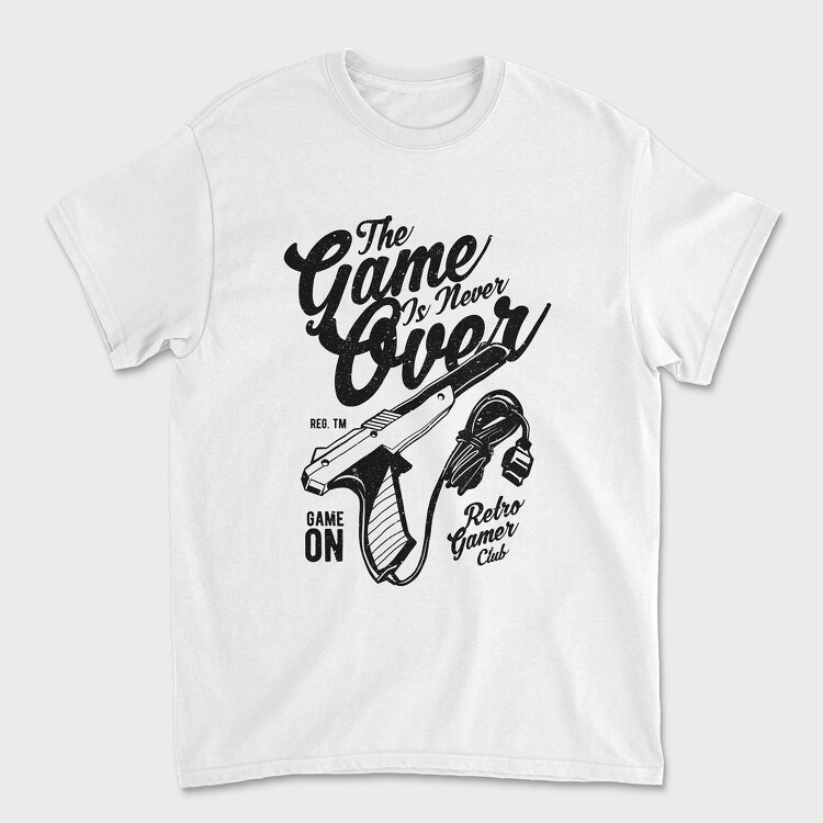 The Game Is Never Over, Unisex Men's T-Shirt