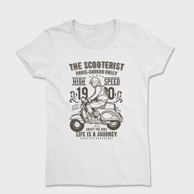 The Scooterist1980, Women's T-Shirt