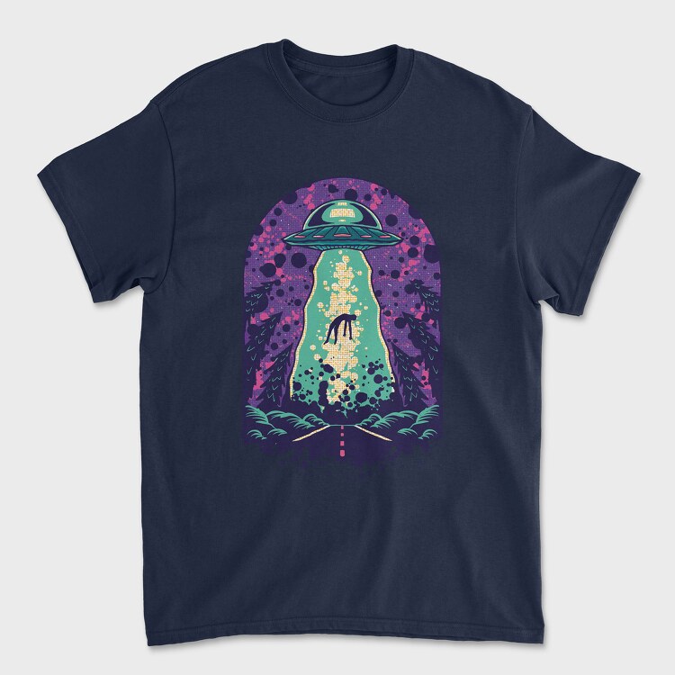 Alien Abduction, Unisex Men's T-Shirt