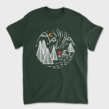 Camp, Unisex Men's T-Shirt